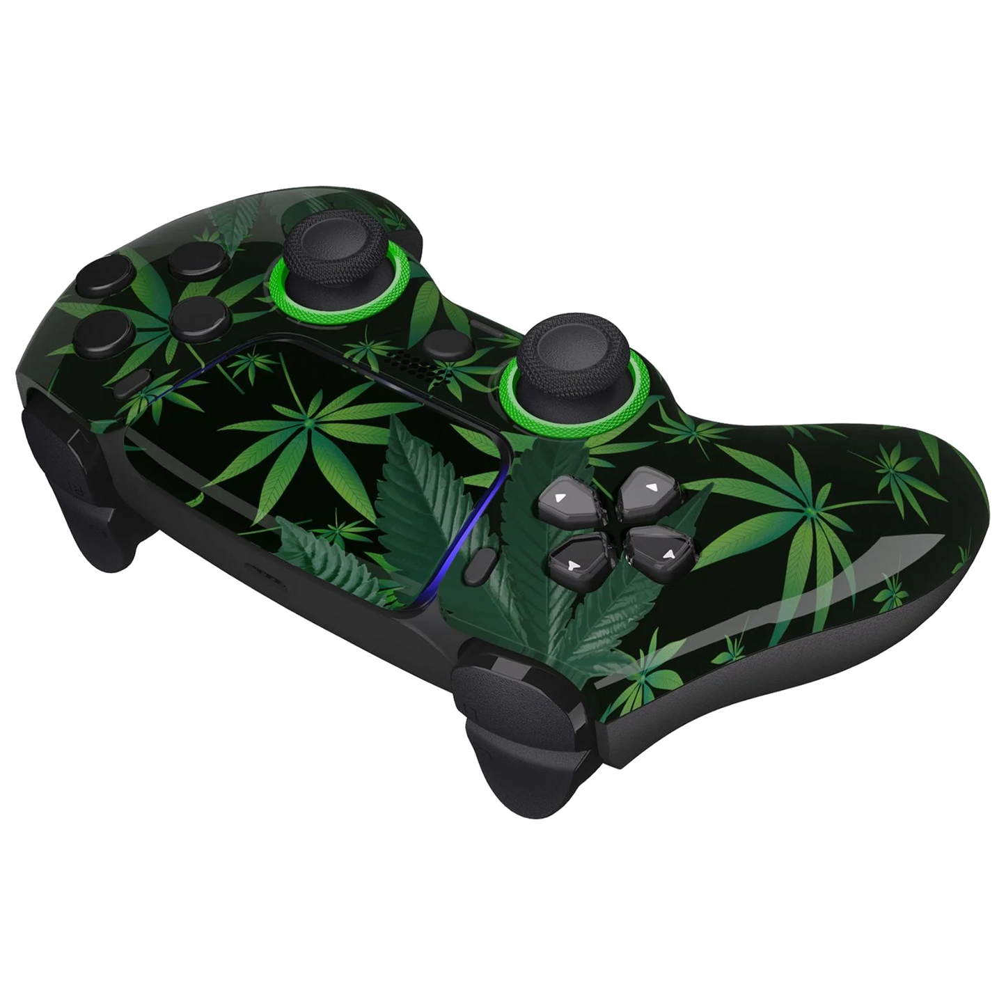 MNR FULL Green Leaves Modded Controller for PS5
