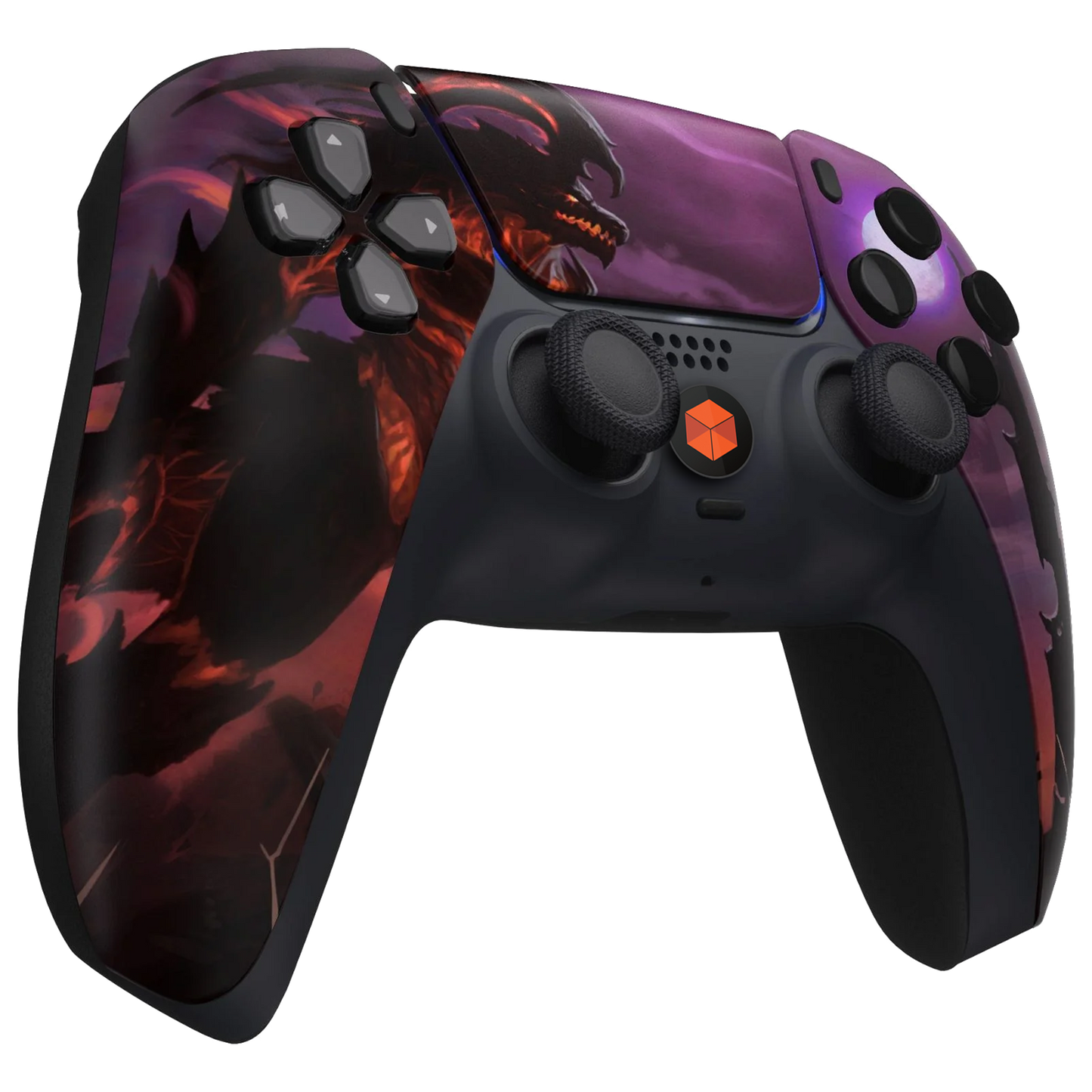 MNR Fire and Fury Modded Controller for PS5