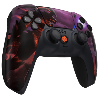 MNR Fire and Fury Modded Controller for PS5