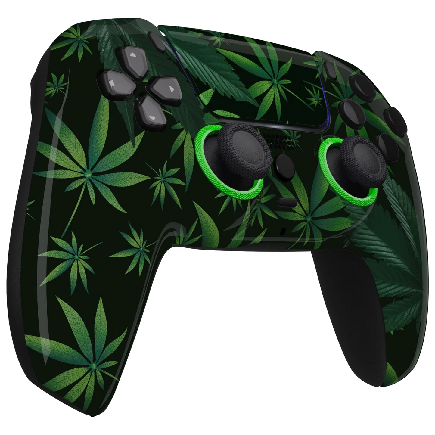 MNR FULL Green Leaves Modded Controller for PS5