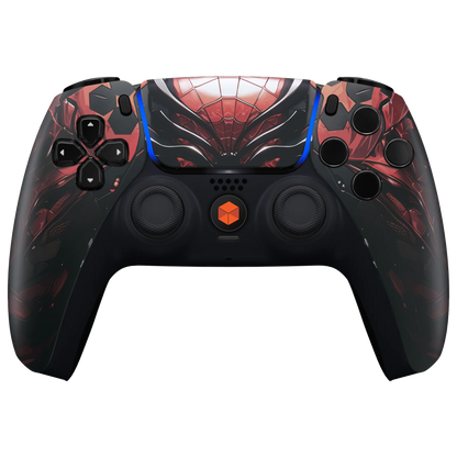 MNR Red Web Modded Controller for PS5