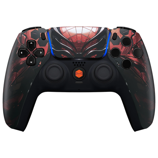 MNR Red Web Modded Controller for PS5