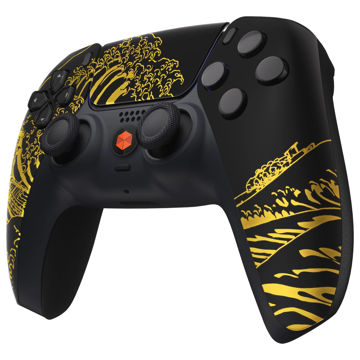 MNR The Kanagawa Wave Gold Controller PS5