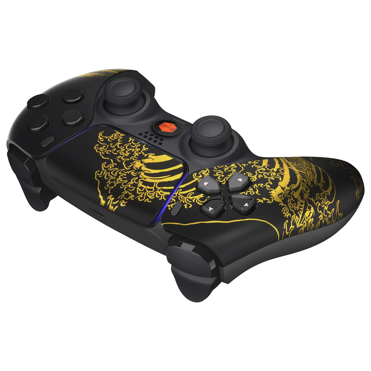 MNR The Kanagawa Wave Gold Controller PS5