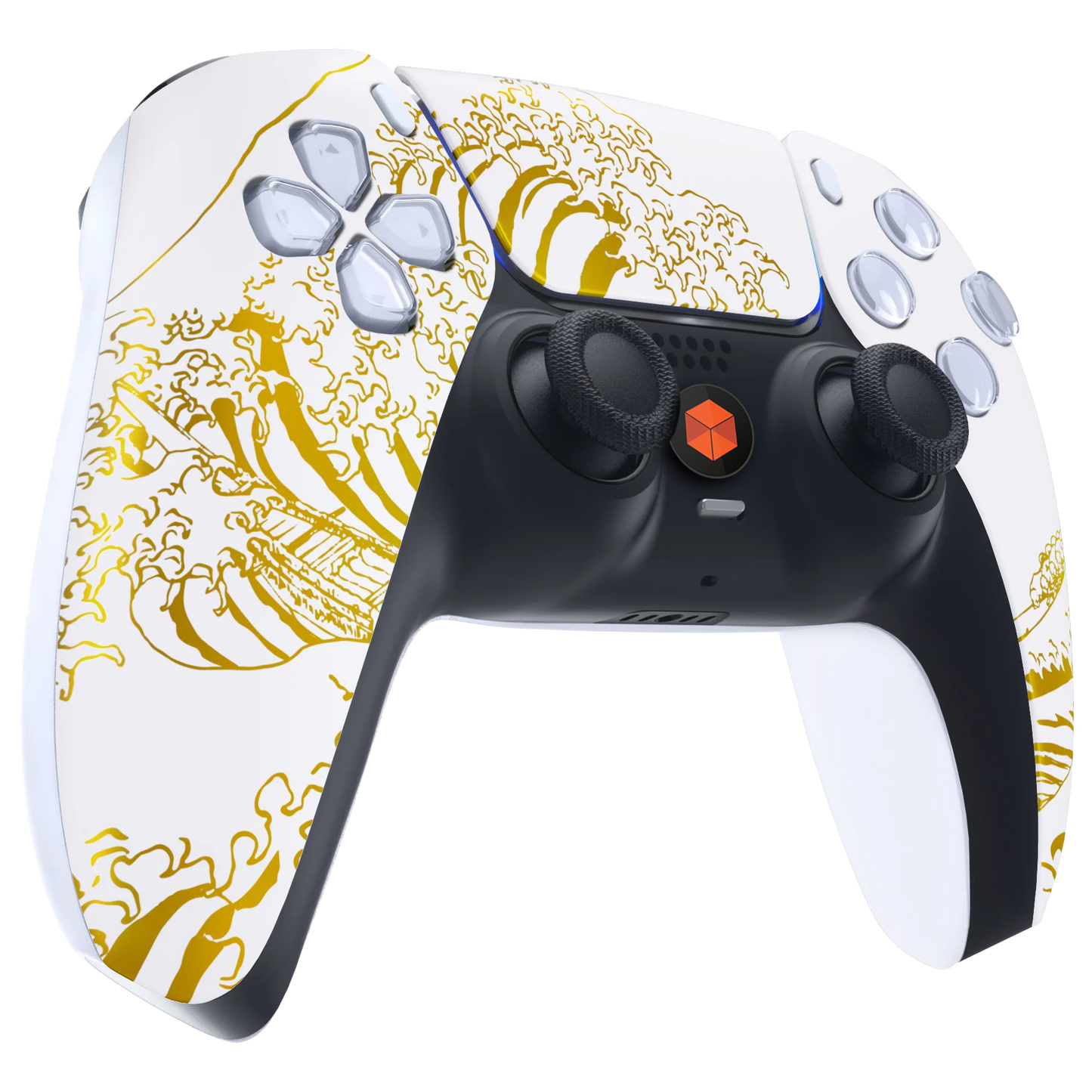 MNR The Kanagawa Wave White Controller PS5